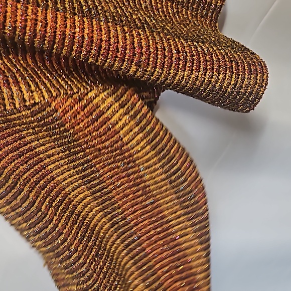 Zara Fall Colored Sparkle Sweater Sz L - Picture 4 of 5